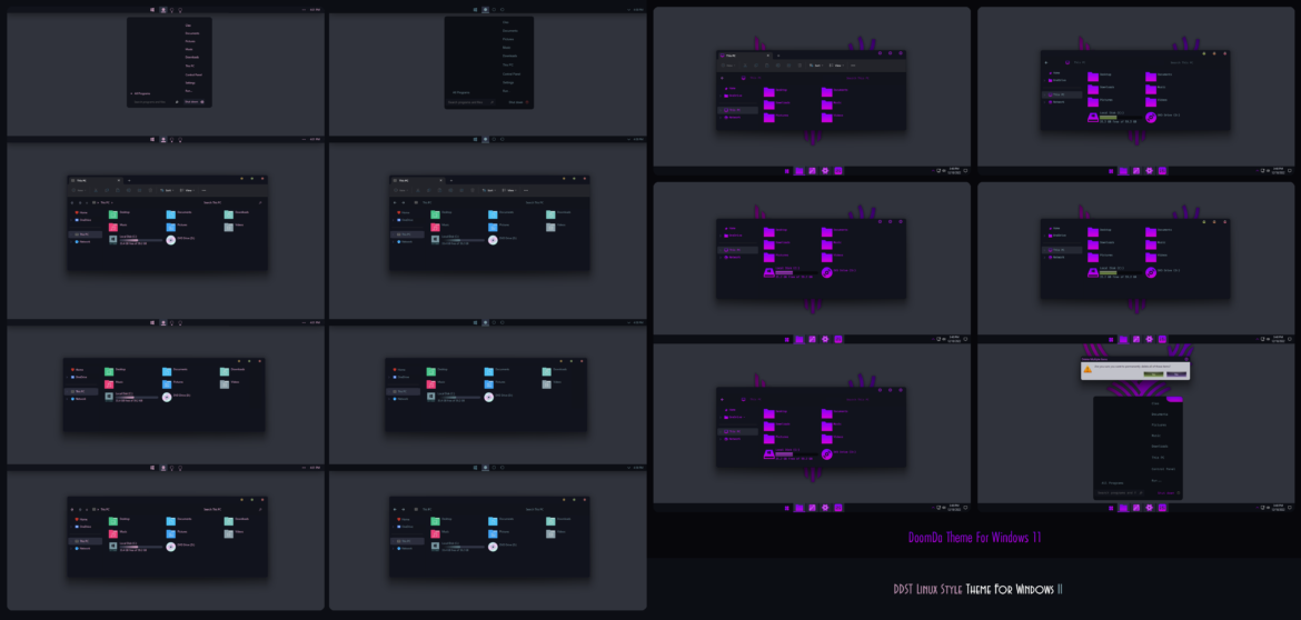 DDST DoomDa Theme For Windows 11