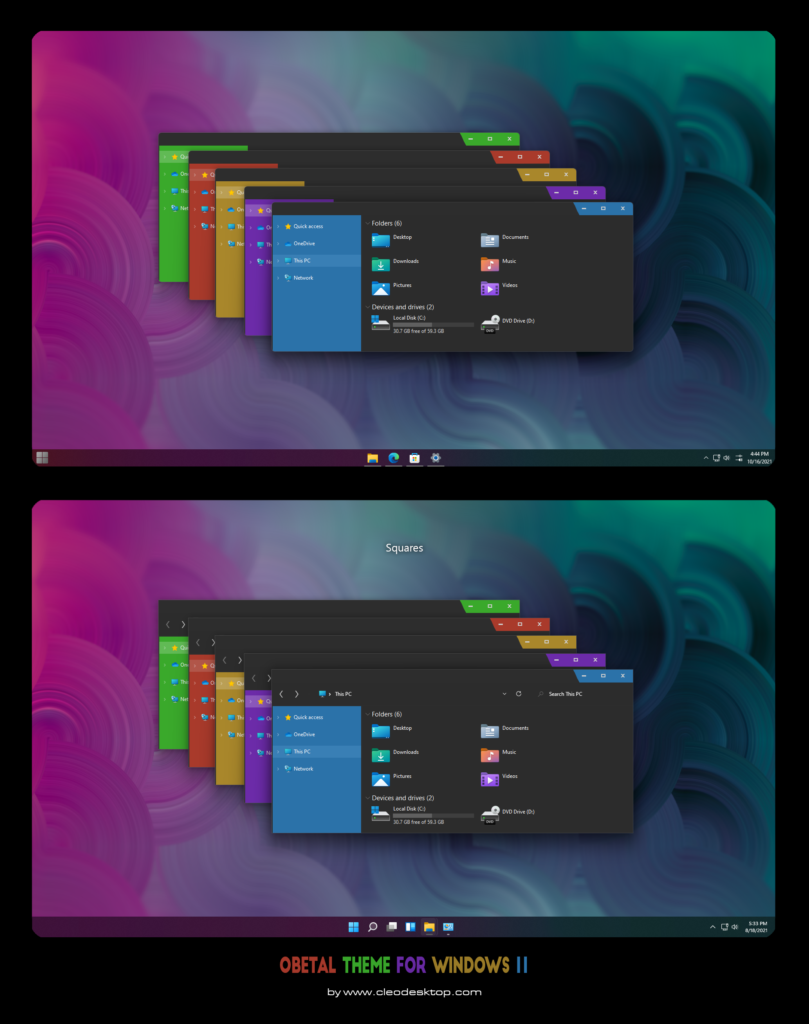 Obetal Theme For Windows 11 Windows 11 Themes