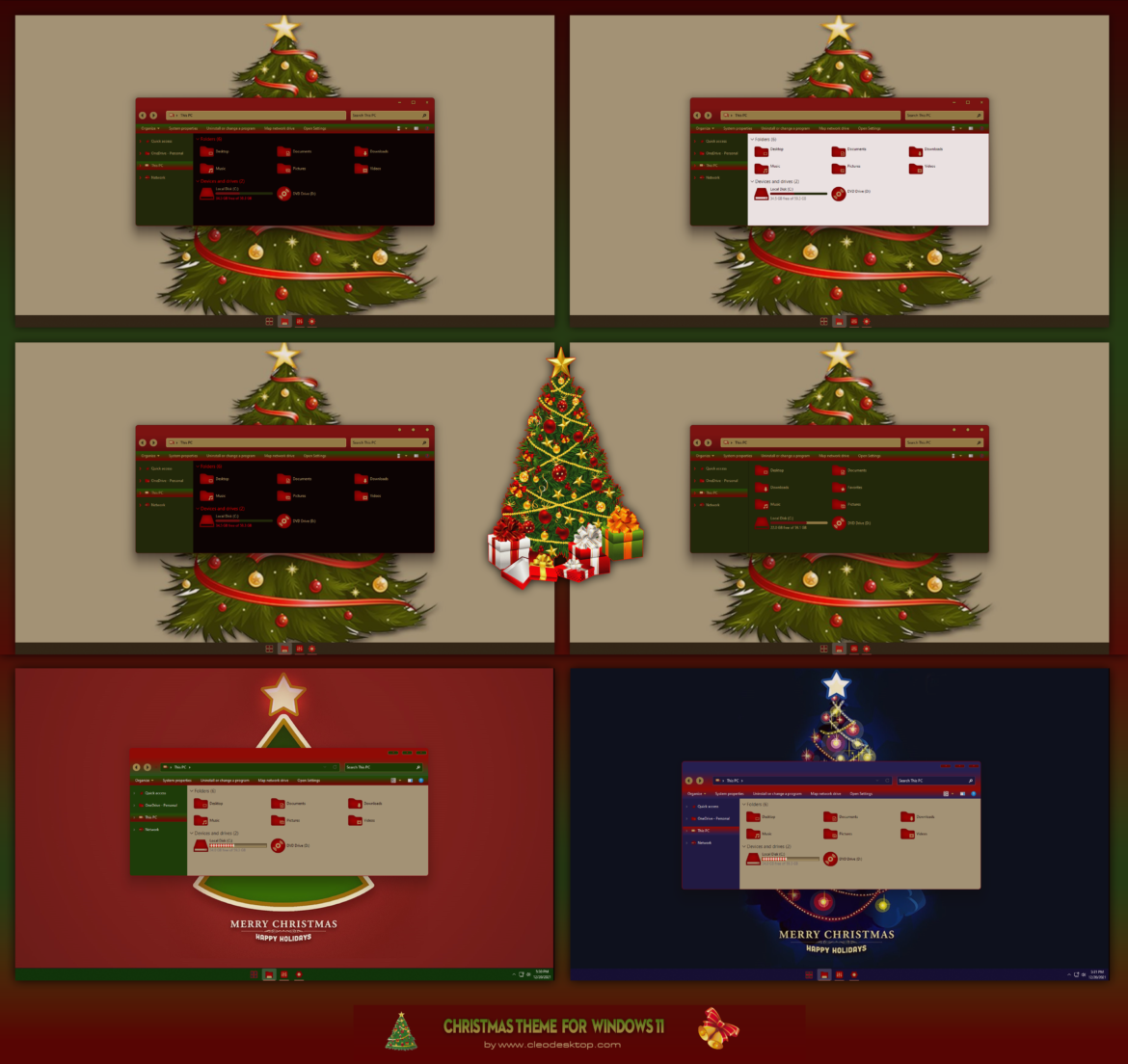 Christmas Theme For Windows 11