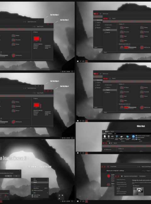 XP Dark Blue Theme For Windows 11 - Cleodesktop