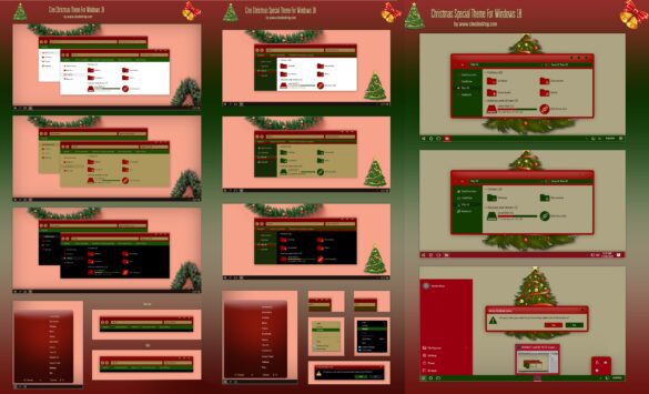 Merry Christmas Theme For Windows 10