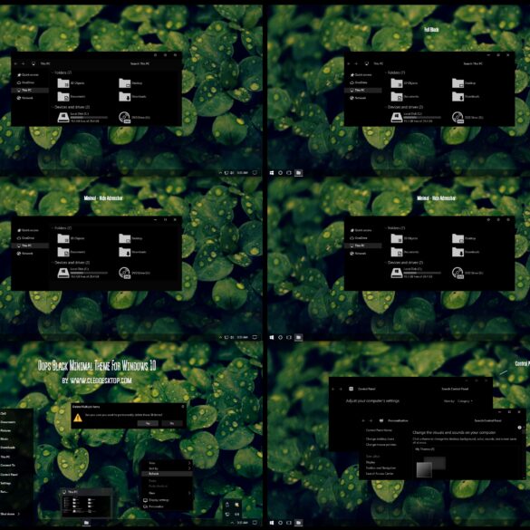 Full Black Theme For Windows 11 - Cleodesktop