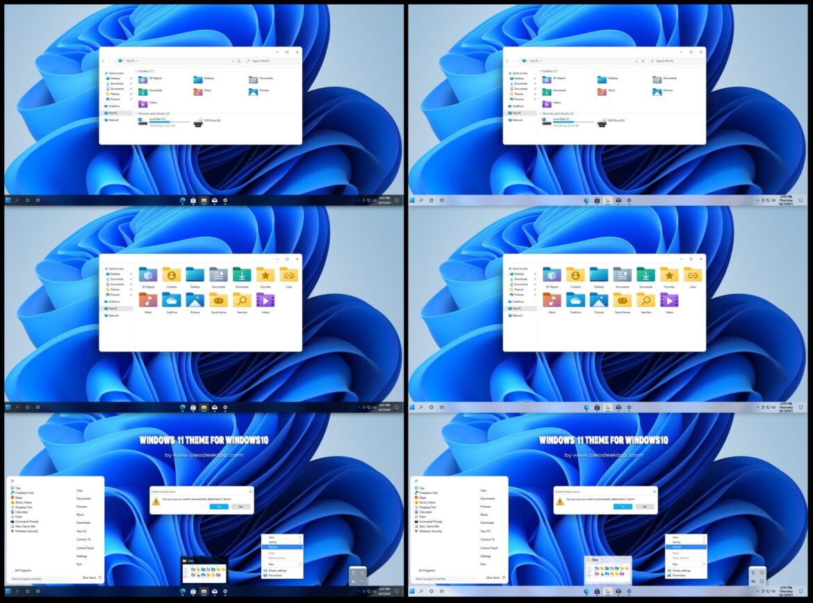 Windows 11 Theme For Windows 10