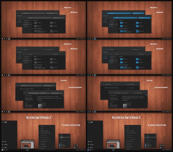 Nulito Dark Theme For Windows 10