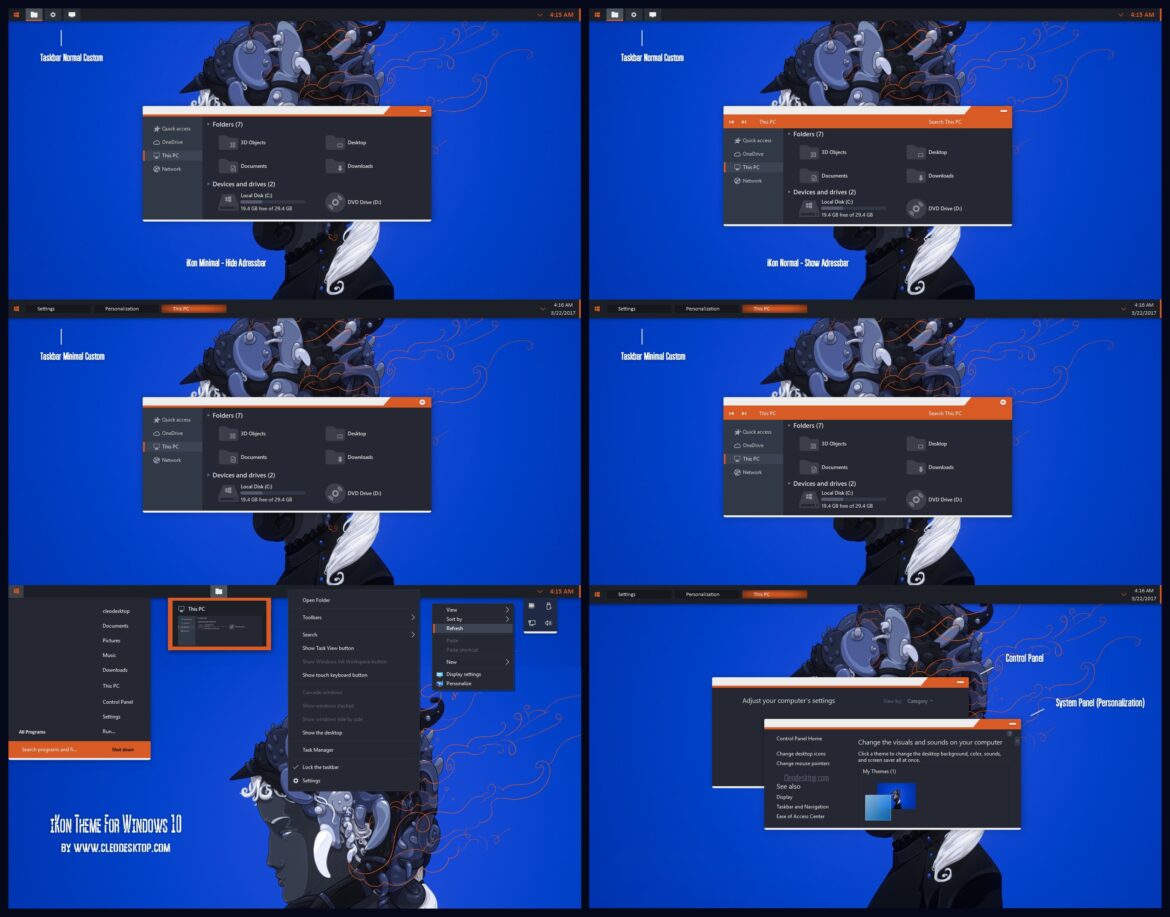 iKon Theme For Windows 10