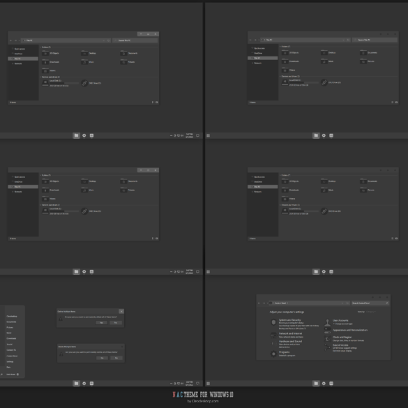 Full Black Theme For Windows 11 - Cleodesktop