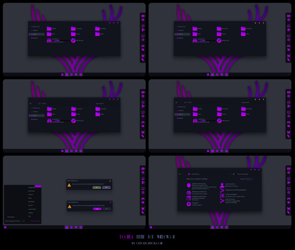 DoomDa Theme For Windows 11