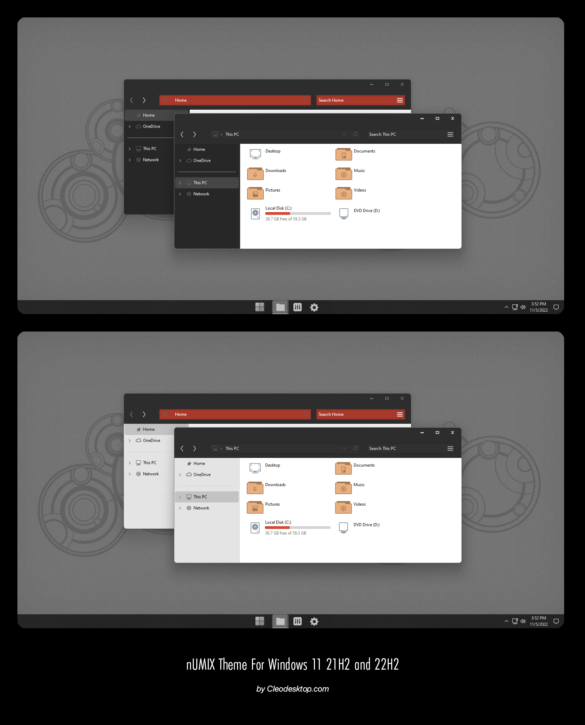 Numix Theme For Windows 11