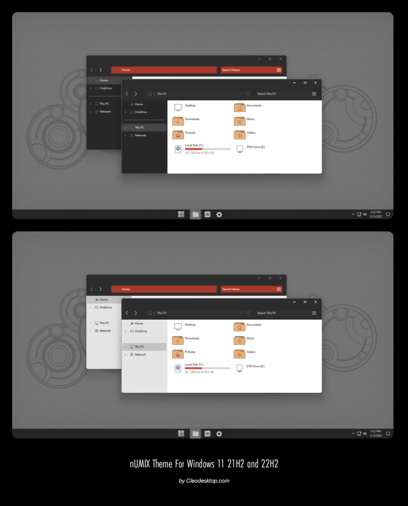 Numix Theme For Windows 11 22H2 Windows 11 Themes