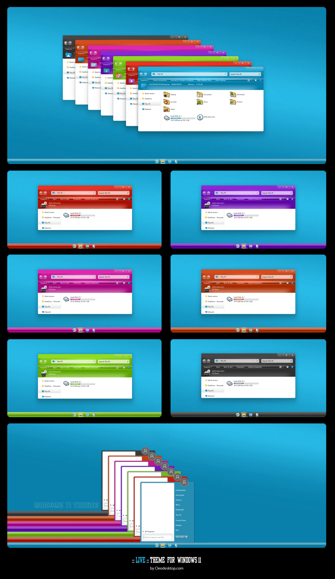 LIVE Theme For Windows 11