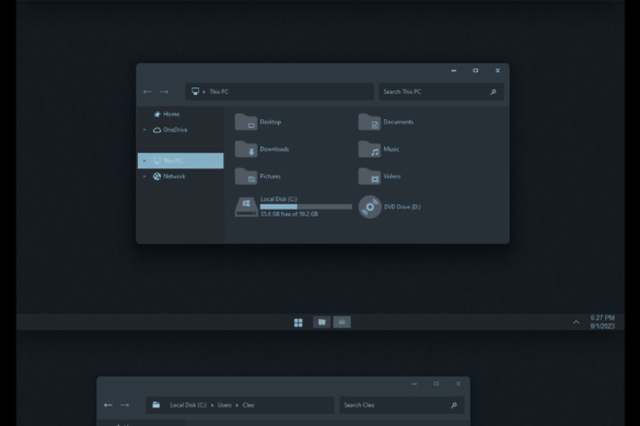 Full Black Theme For Windows 11 - Cleodesktop