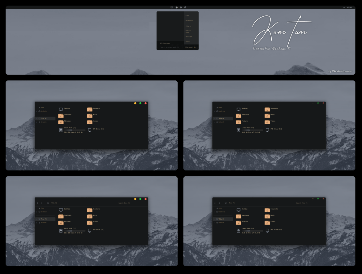 Kom Tum Theme For Windows 11
