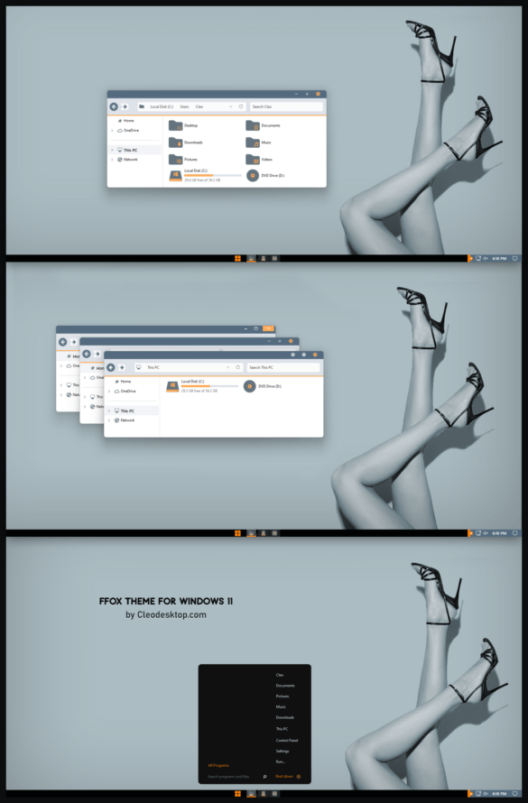 FFox Theme For Windows 11