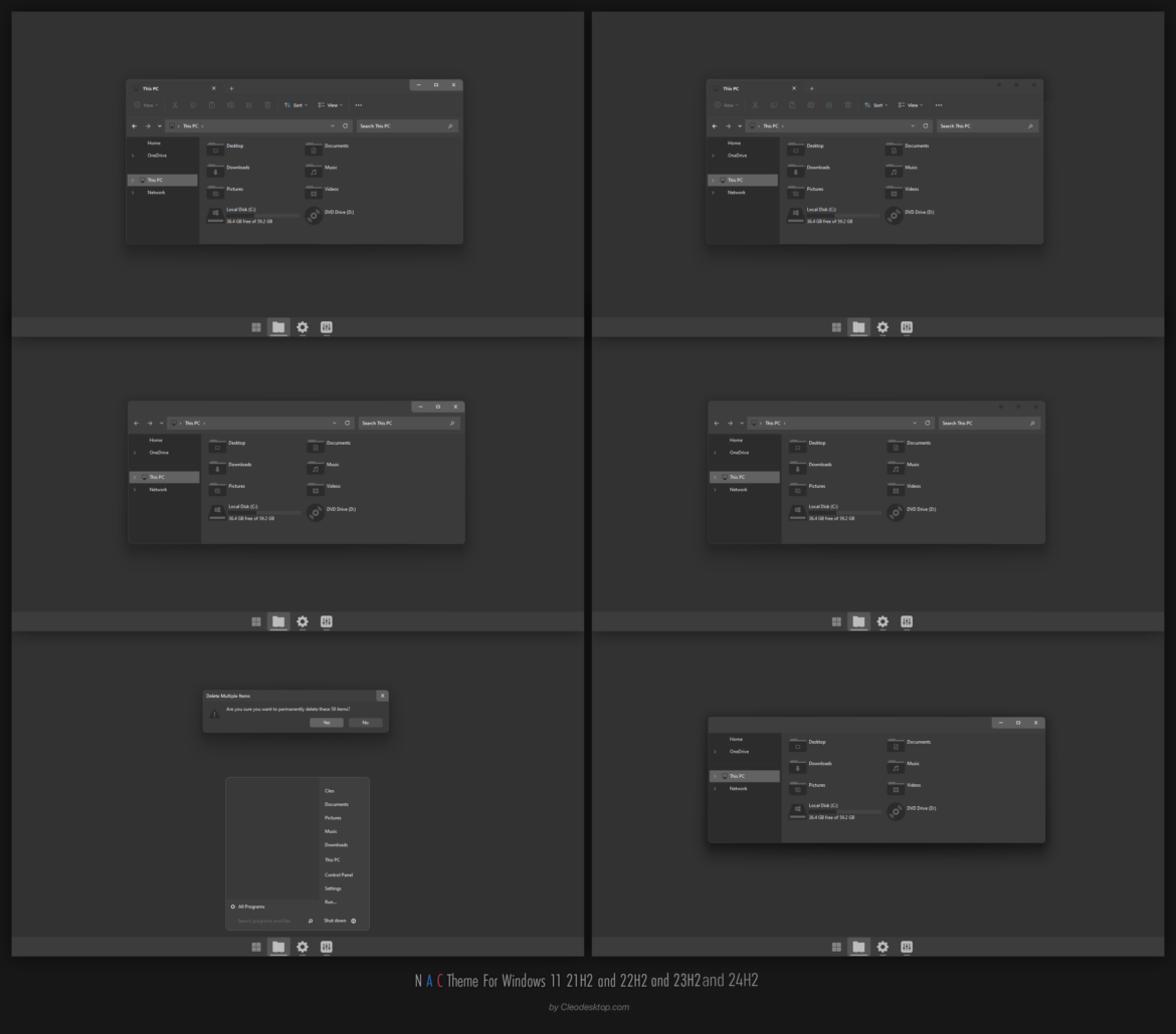 NAC Theme For Windows 11
