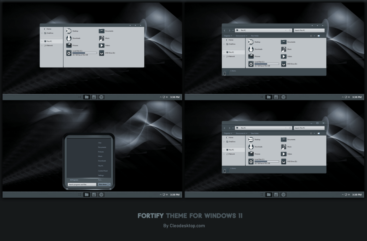 Fortify Theme For Windows 11