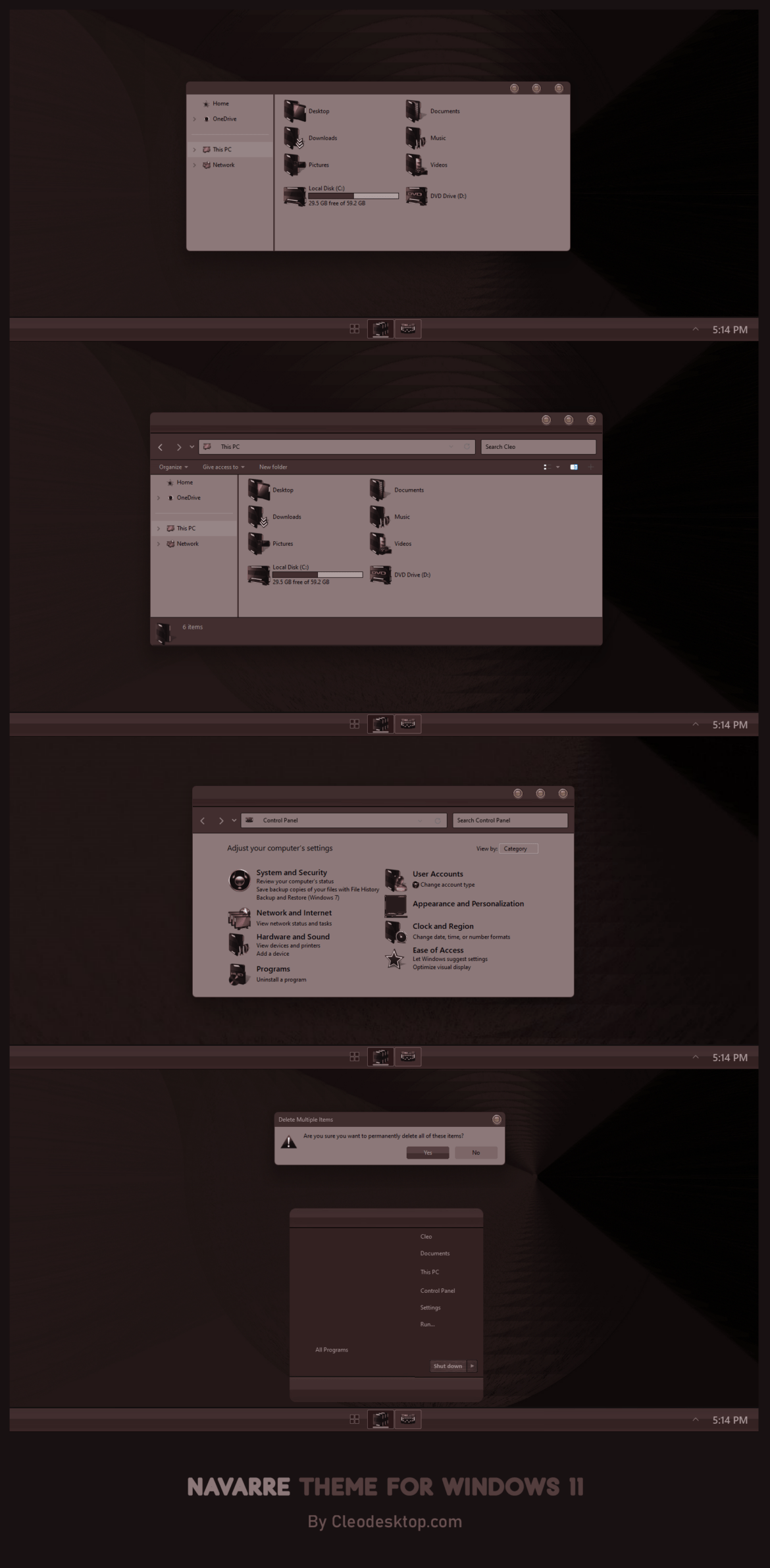 Navarre Theme For Windows 11