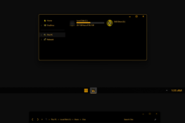 Black Red Glass Theme For Windows 11 - Cleodesktop