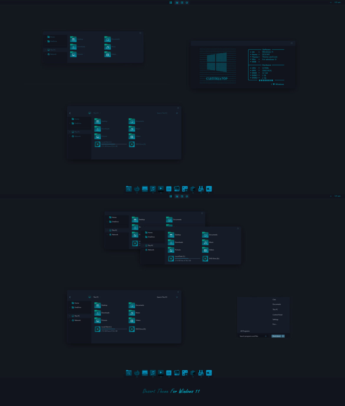 Desort Theme For Win11