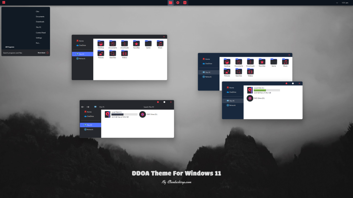 DDOA Theme For Windows 11
