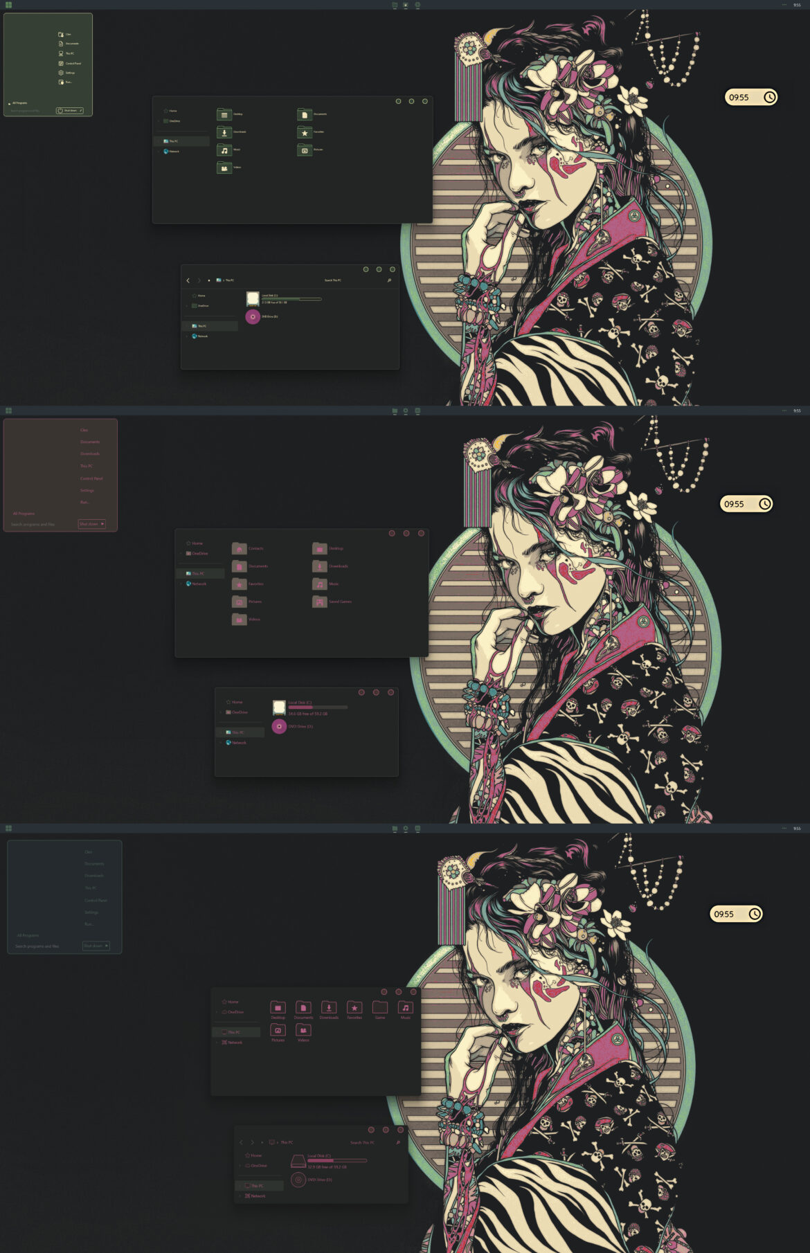 GRUV PINK PINKER Theme For Windows 11