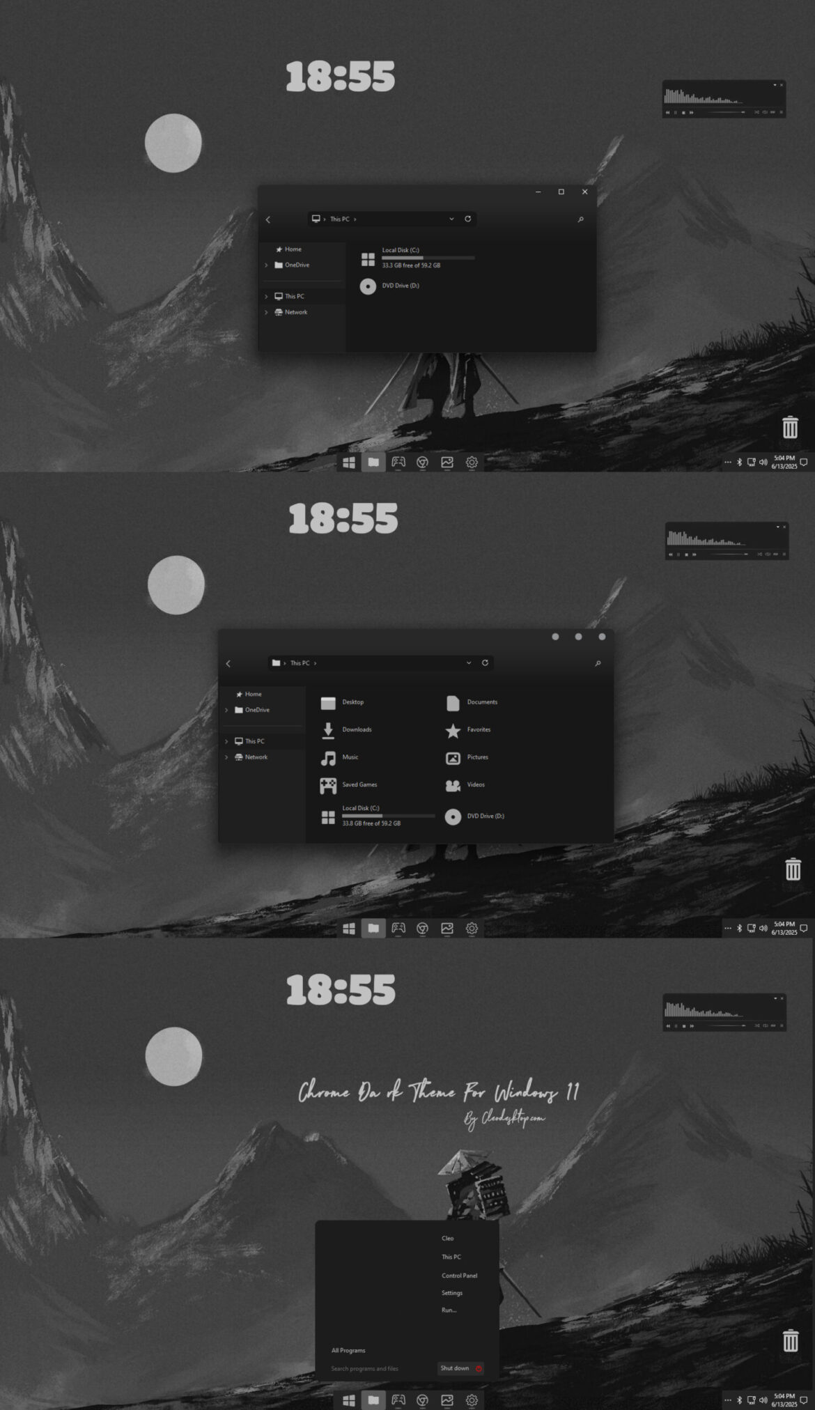 Chrome Dark Theme For Windows 11