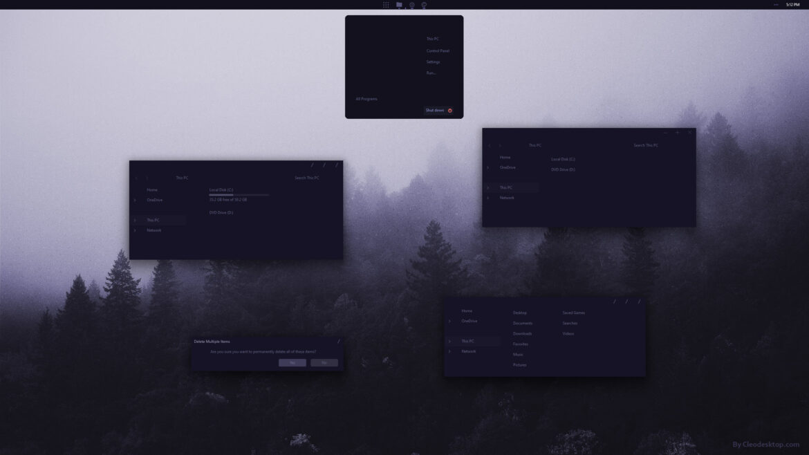 Dymp Theme For Windows 10