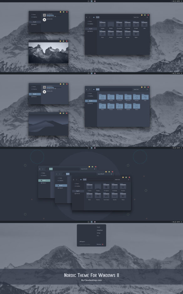 Obetal Dark And Light Theme For Windows 11 - Cleodesktop