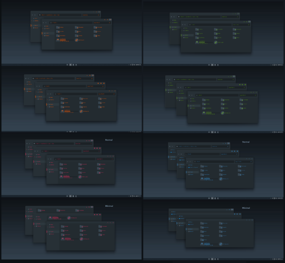 Double Flash Everything Bundle Windows 11 Theme