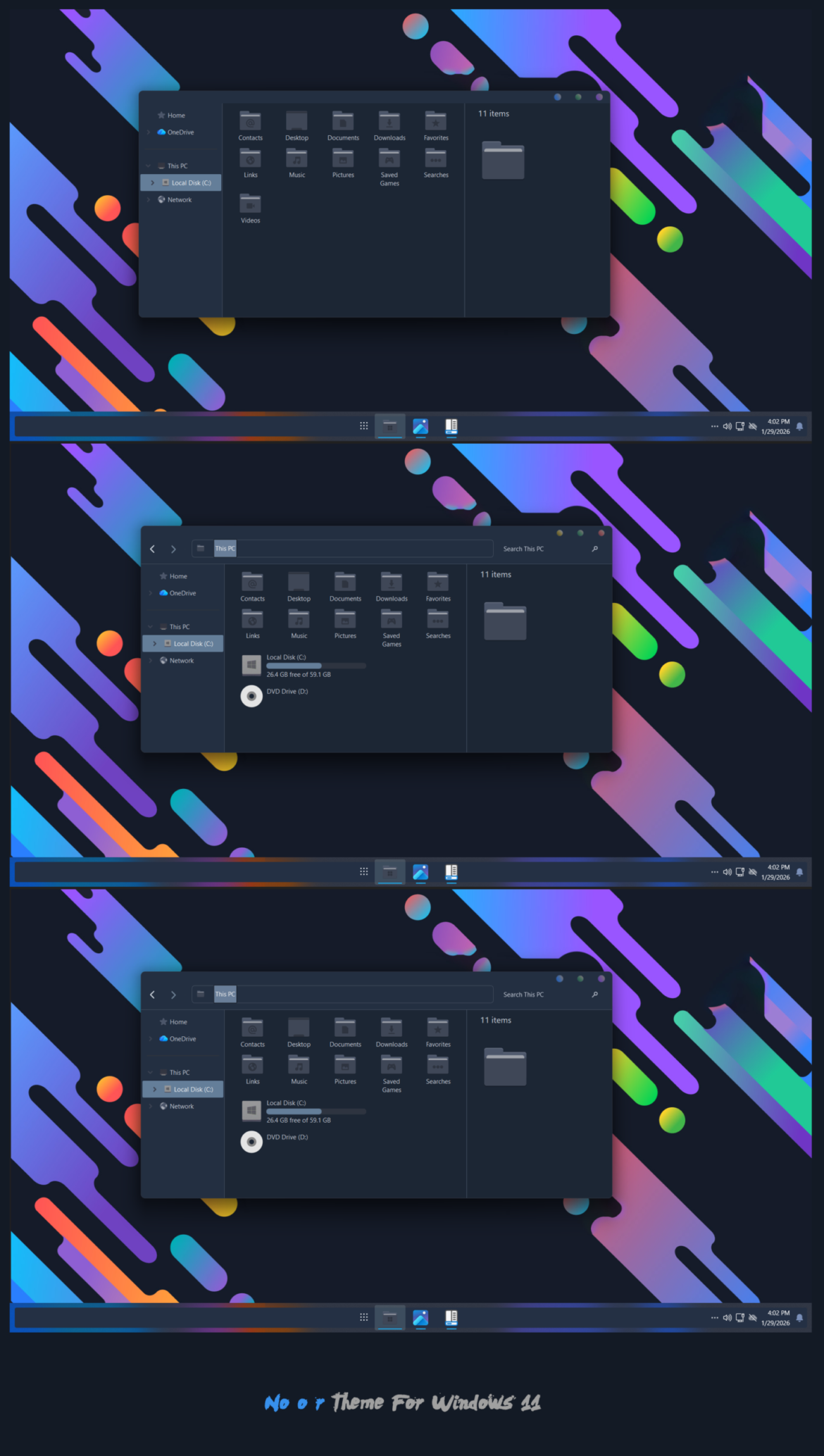 Noor Theme For Windows 11