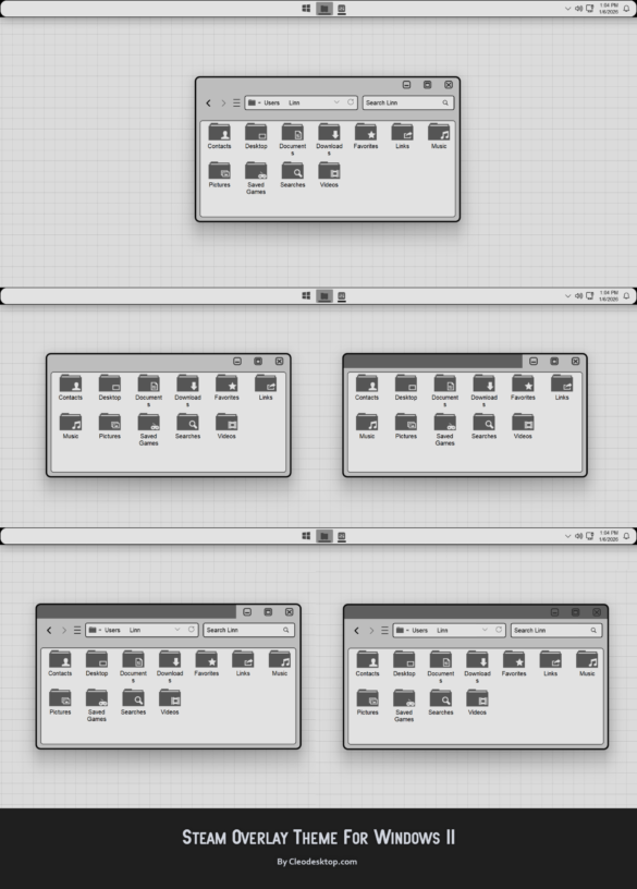 Steam Overlay Theme For Windows 11