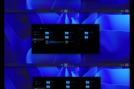 Pure Black Blue Theme For Windows 11 Windows 11 Themes